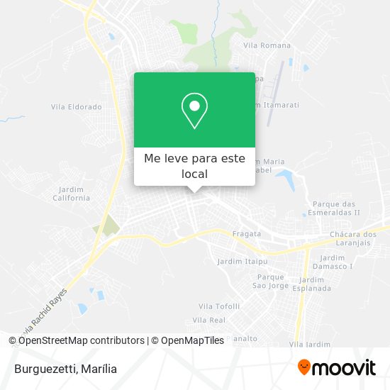 Burguezetti mapa