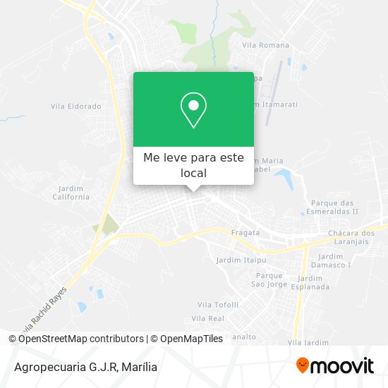 Agropecuaria G.J.R mapa