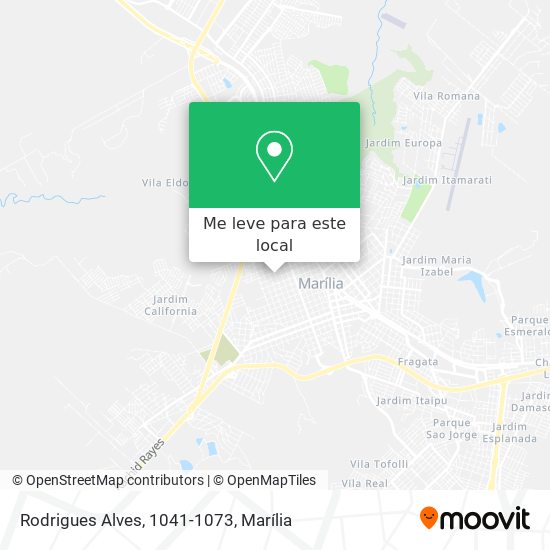 Rodrigues Alves, 1041-1073 mapa