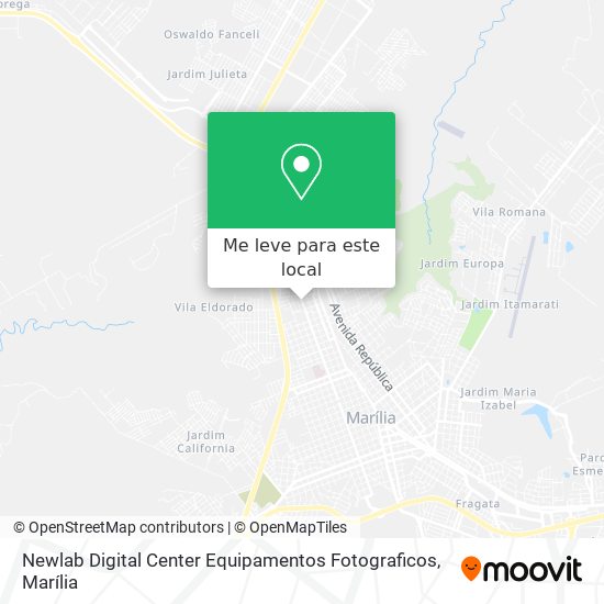 Newlab Digital Center Equipamentos Fotograficos mapa