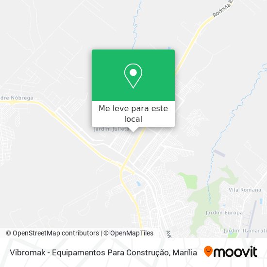 Vibromak - Equipamentos Para Construção mapa