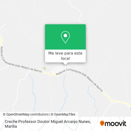 Creche Professor Doutor Miguel Arcanjo Nunes mapa