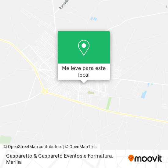 Gasparetto & Gaspareto Eventos e Formatura mapa