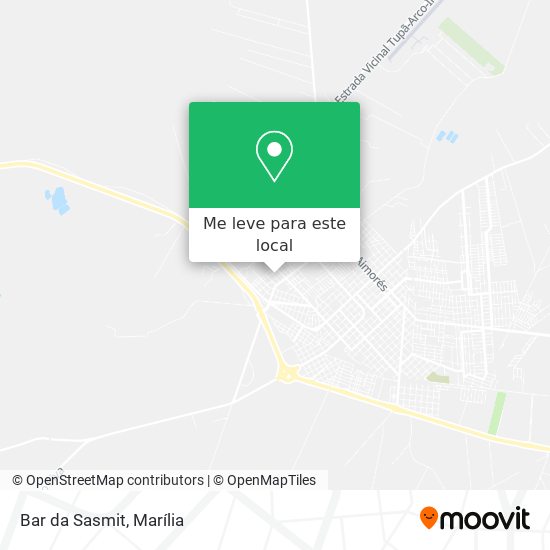 Bar da Sasmit mapa