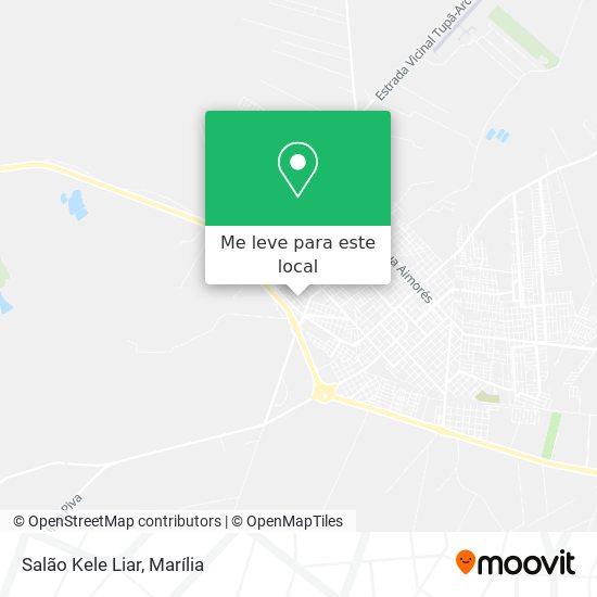 Salão Kele Liar mapa