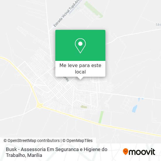 Busk - Assessoria Em Seguranca e Higiene do Trabalho mapa