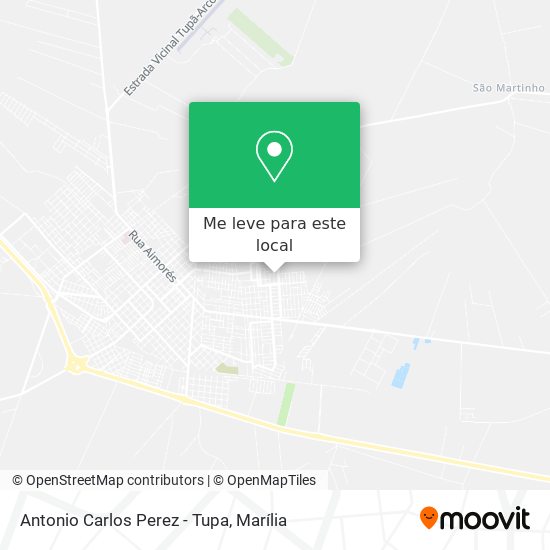 Antonio Carlos Perez - Tupa mapa