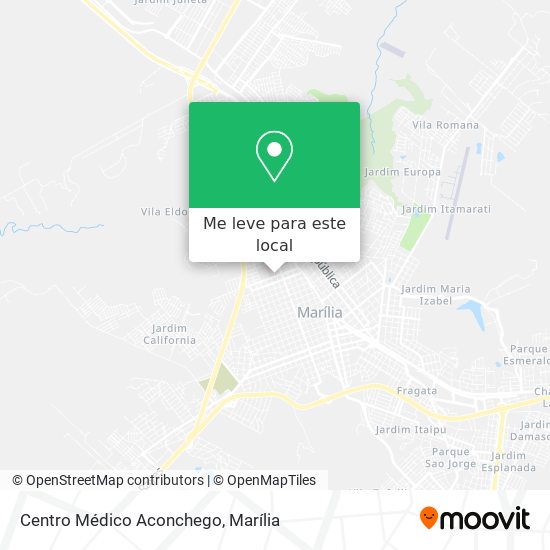 Centro Médico Aconchego mapa