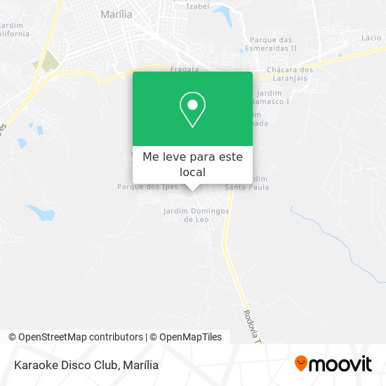 Karaoke Disco Club mapa