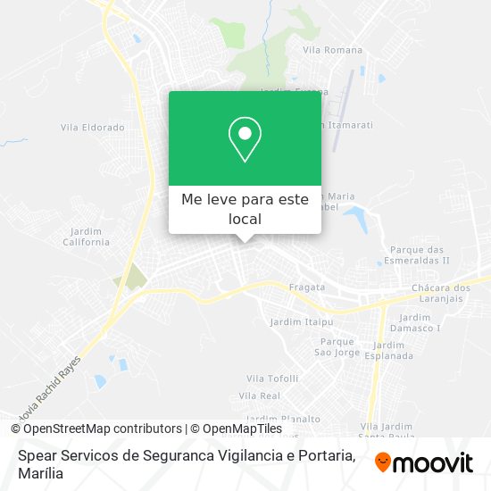 Spear Servicos de Seguranca Vigilancia e Portaria mapa