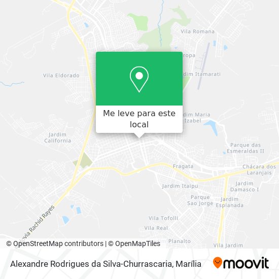 Alexandre Rodrigues da Silva-Churrascaria mapa