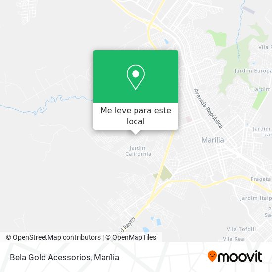 Bela Gold Acessorios mapa