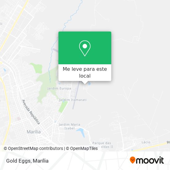 Gold Eggs mapa