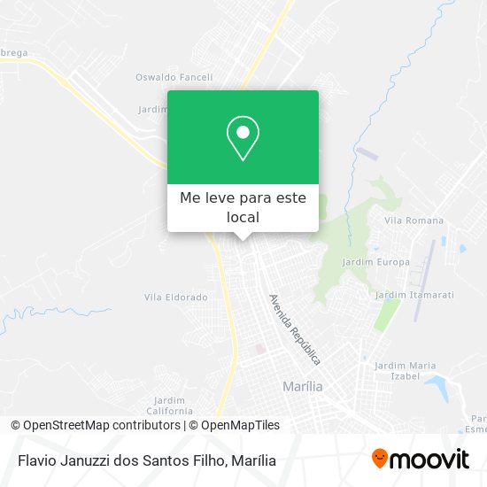 Flavio Januzzi dos Santos Filho mapa