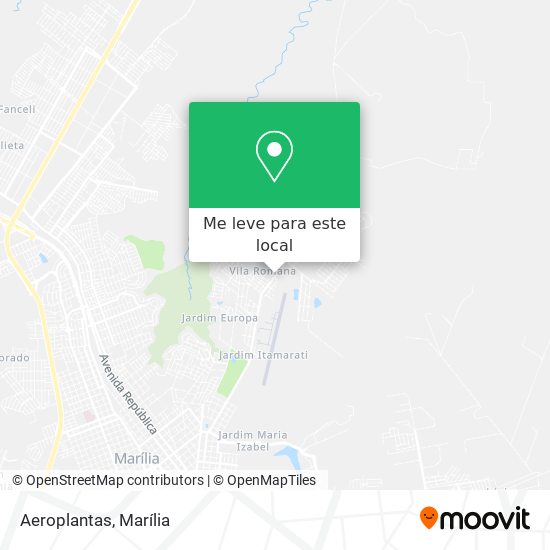 Aeroplantas mapa