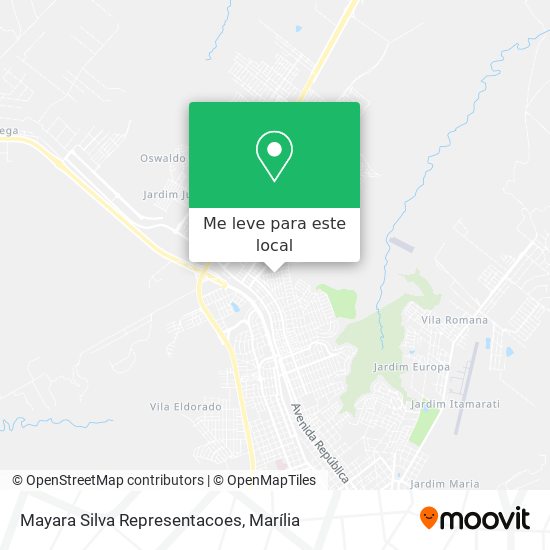 Mayara Silva Representacoes mapa