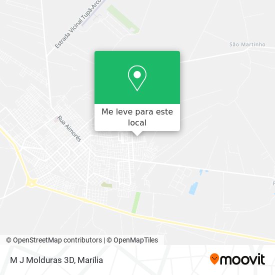 M J Molduras 3D mapa
