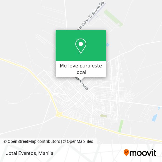 Jotal Eventos mapa