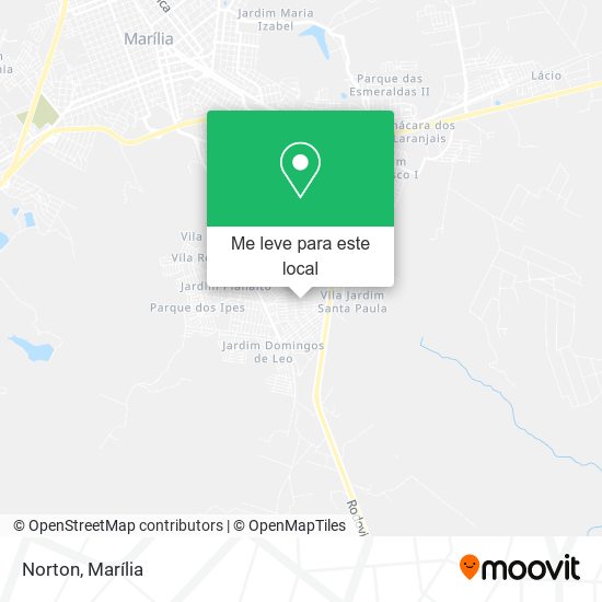 Norton mapa