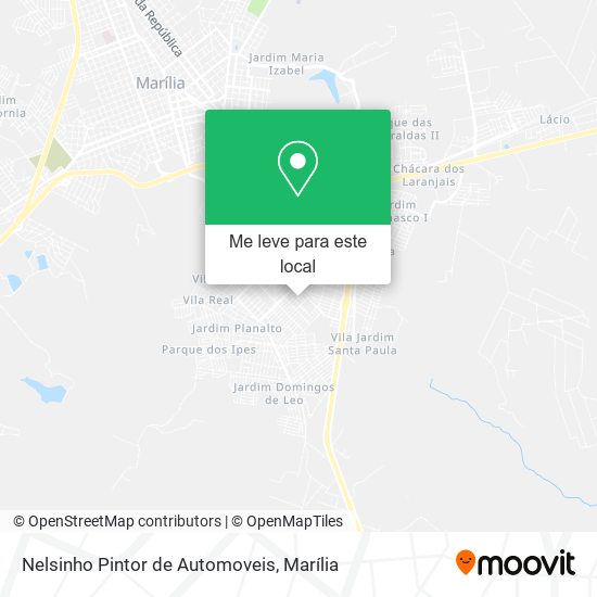 Nelsinho Pintor de Automoveis mapa