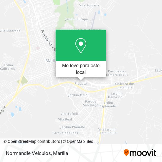 Normandie Veículos mapa