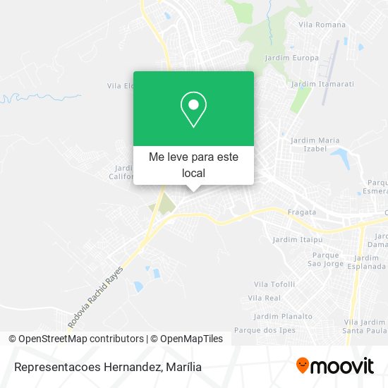 Representacoes Hernandez mapa