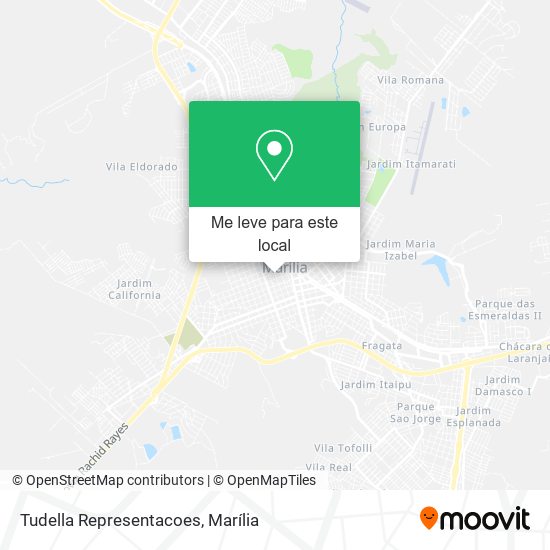 Tudella Representacoes mapa