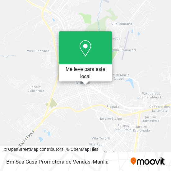 Bm Sua Casa Promotora de Vendas mapa