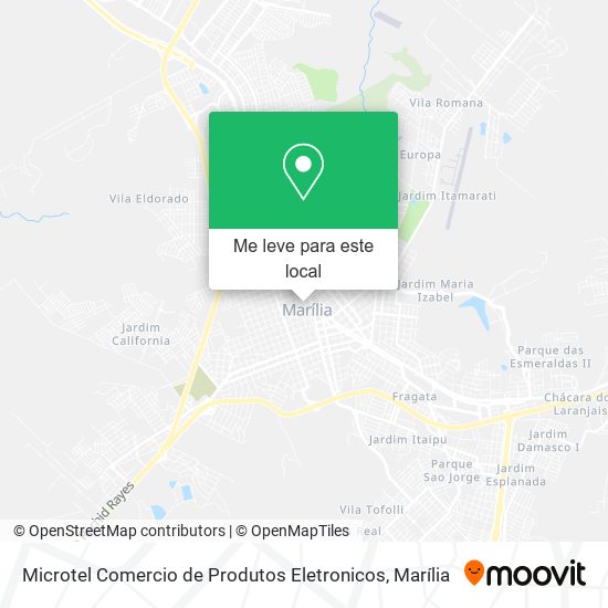 Microtel Comercio de Produtos Eletronicos mapa