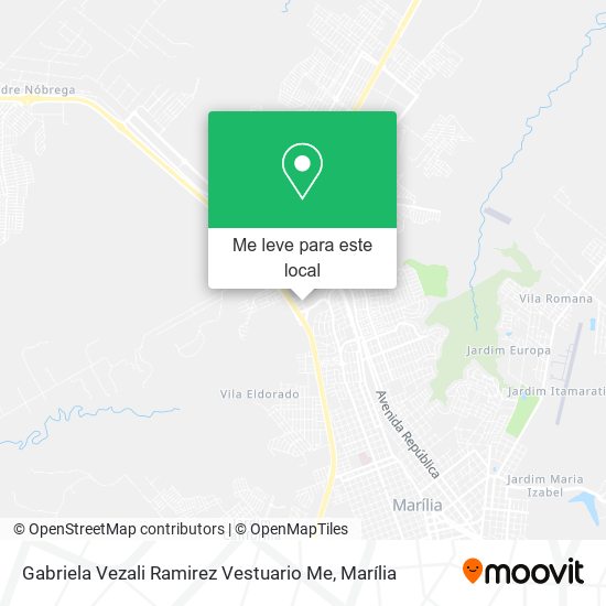 Gabriela Vezali Ramirez Vestuario Me mapa