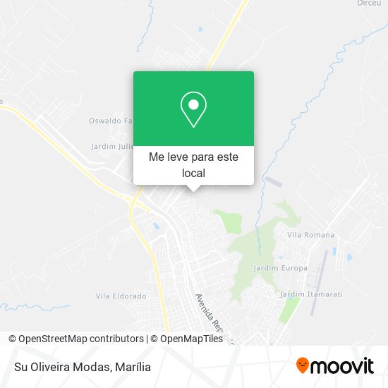 Su Oliveira Modas mapa