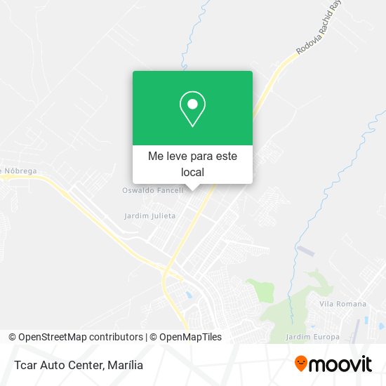 Tcar Auto Center mapa