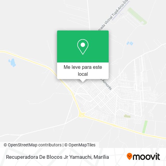 Recuperadora De Blocos Jr Yamauchi mapa