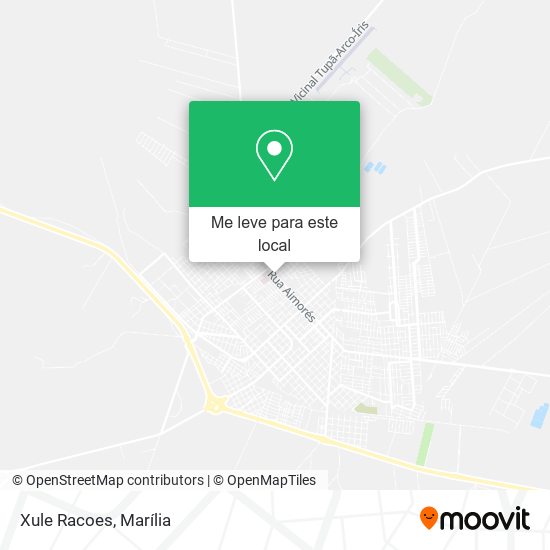Xule Racoes mapa