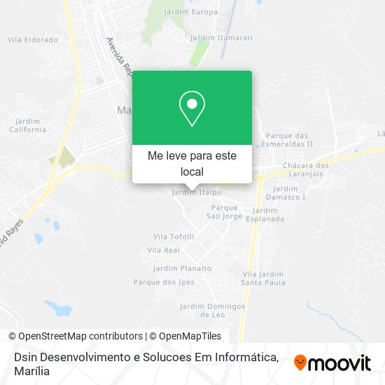 Dsin Desenvolvimento e Solucoes Em Informática mapa