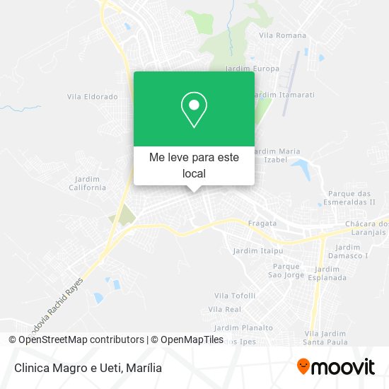 Clinica Magro e Ueti mapa