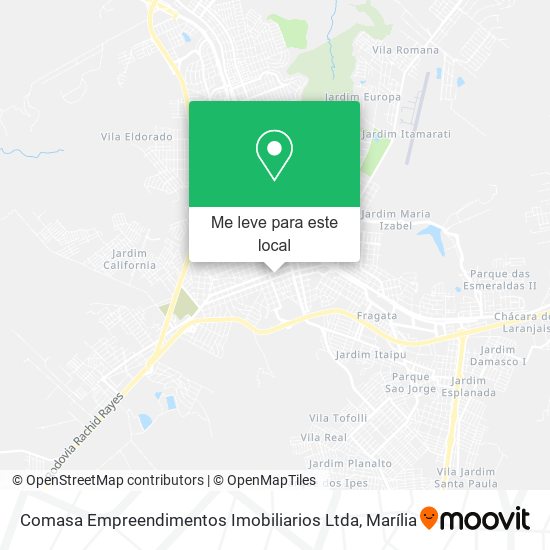 Comasa Empreendimentos Imobiliarios Ltda mapa