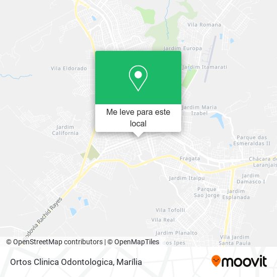 Ortos Clinica Odontologica mapa