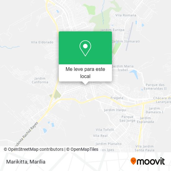 Marikitta mapa
