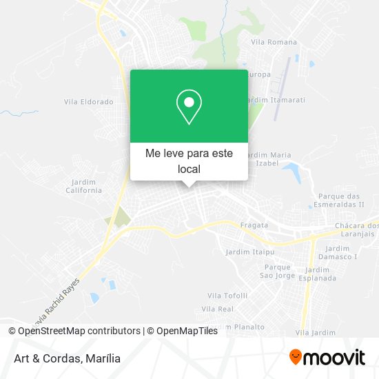 Art & Cordas mapa