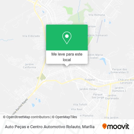 Auto Peças e Centro Automotivo Rolauto mapa