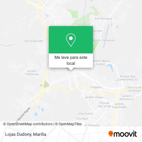 Lojas Dudony mapa
