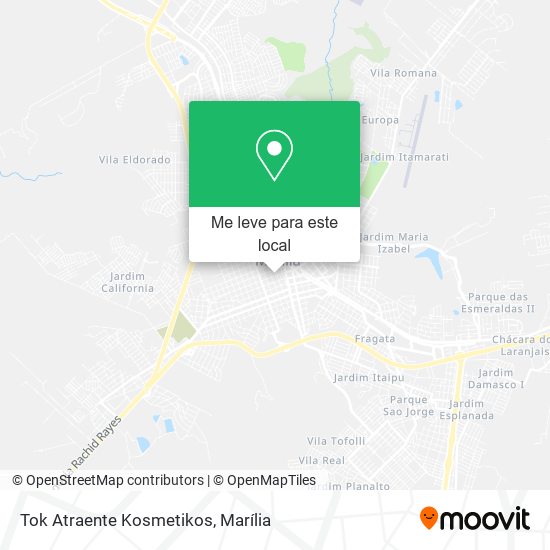 Tok Atraente Kosmetikos mapa
