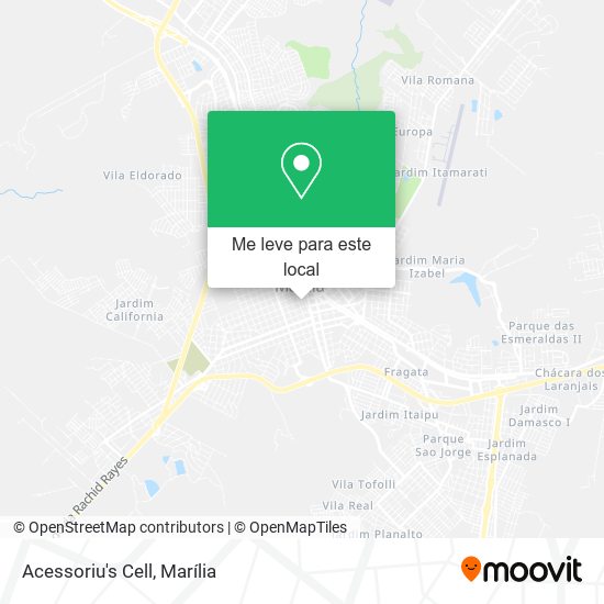 Acessoriu's Cell mapa