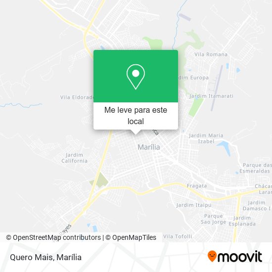 Quero Mais mapa