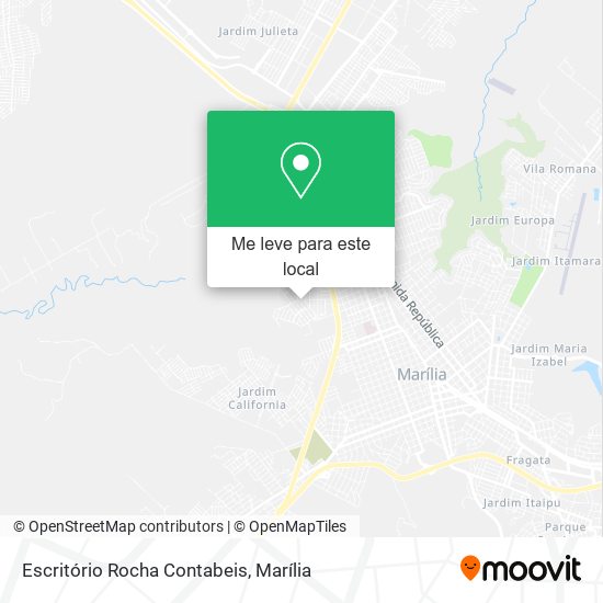 Escritório Rocha Contabeis mapa