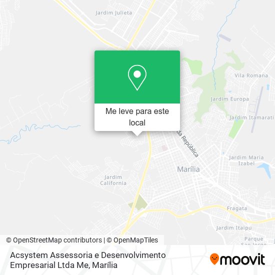 Acsystem Assessoria e Desenvolvimento Empresarial Ltda Me mapa