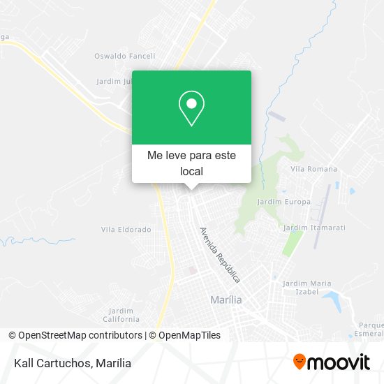 Kall Cartuchos mapa