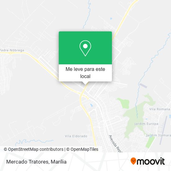 Mercado Tratores mapa