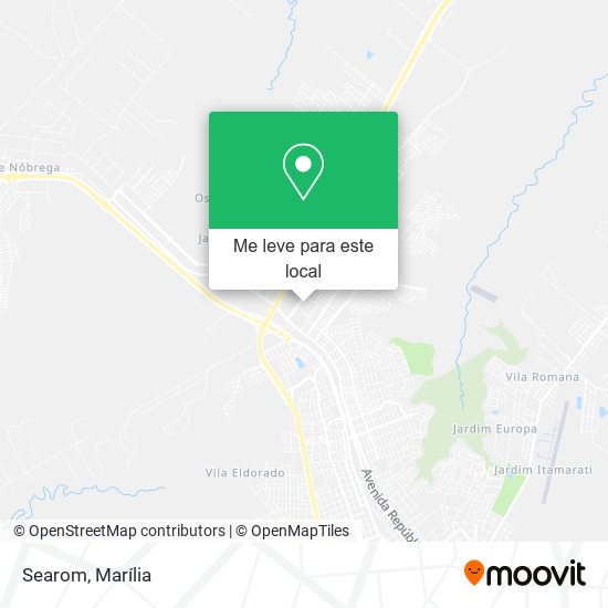 Searom mapa